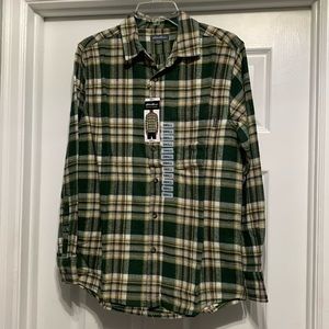 NWT Eddie Bauer Bristol Flannel Shirt sm